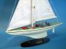 model sailboats is fully assembled