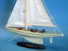 model sailboats is fully assembled