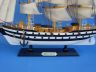 historic ship models is fully assembled