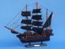 pirate ship model is fully assembled