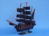 pirate ship model is fully assembled