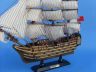 historic ship models is fully assembled