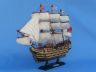 historic ship models is fully assembled