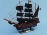 pirate ship model is fully assembled