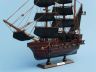 pirate ship model is fully assembled