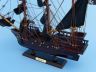 pirate ship model is fully assembled