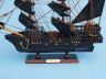 pirate ship model is fully assembled