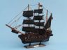pirate ship model is fully assembled