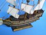 historic ship models is fully assembled