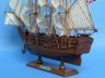 historic ship models is fully assembled