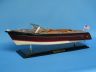 Chris Craft is fully assembled