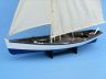 model sailboats is fully assembled