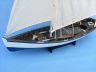 model sailboats is fully assembled