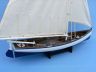model sailboats is fully assembled