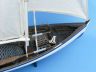 model sailboats is fully assembled