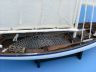 model sailboats is fully assembled