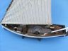 model sailboats is fully assembled