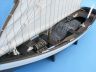 model sailboats is fully assembled