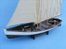 model sailboats is fully assembled