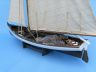 model sailboats is fully assembled