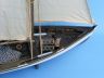 model sailboats is fully assembled