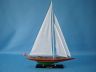 model sailboats is fully assembled