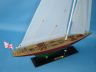 model sailboats is fully assembled