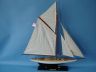model sailboats is fully assembled