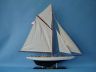 model sailboats is fully assembled