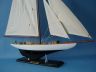 model sailboats is fully assembled