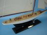model sailboat is fully assembled