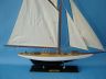 model sailboats is fully assembled