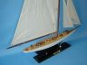 model sailboats is fully assembled