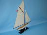 model sailboats is fully assembled