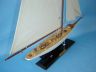model sailboats is fully assembled