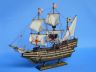 historic ship models is fully assembled