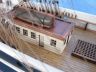 historic ship models is fully assembled