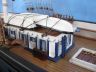 historic ship models is fully assembled