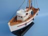 model sailboats is fully assembled