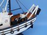 model sailboats is fully assembled