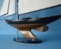 model sailboats is fully assembled
