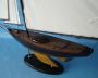 model sailboats is fully assembled