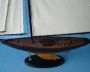 model sailboats is fully assembled