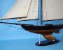 model sailboats is fully assembled