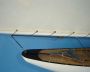 model sailboats is fully assembled