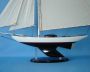 model sailboats is fully assembled