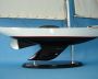 model sailboats is fully assembled