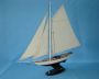 model sailboats is fully assembled