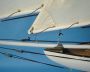 model sailboats is fully assembled