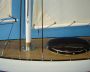 model sailboats is fully assembled